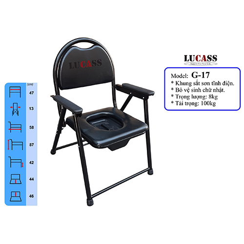 Xe lăn Lucass G-17