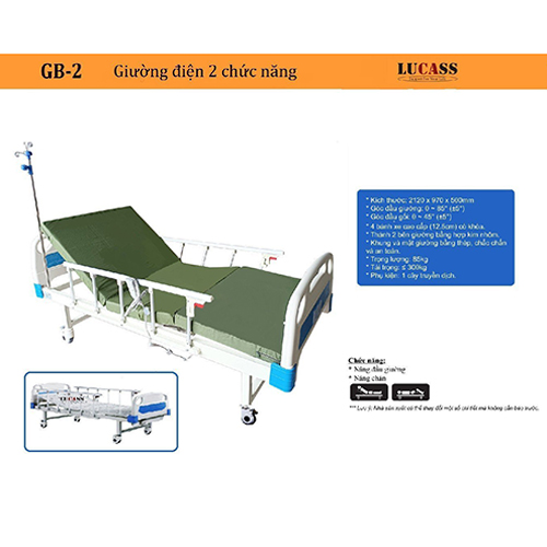 Giường điện 2 chức năng Lucass GB-2